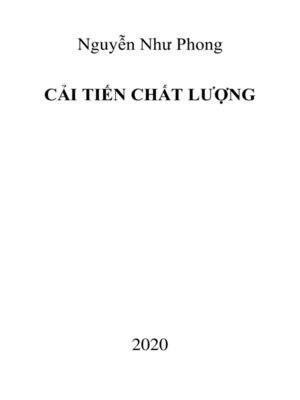 cover image of Cải Tiến Chất Lượng